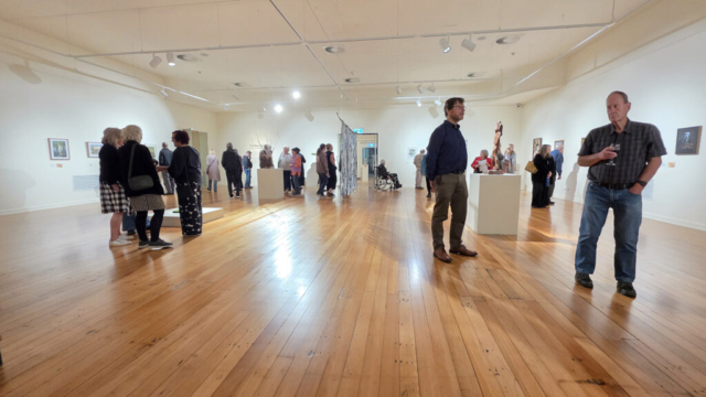 The Main Gallery featuring The Woodcutter exhibition