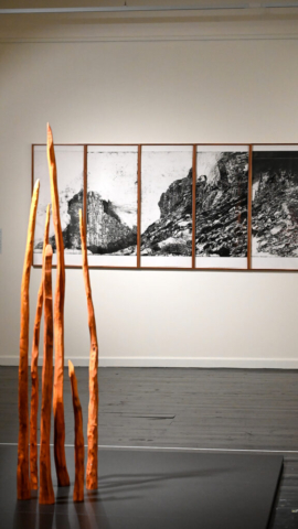 Almost Here, Almost Now exhibition opening